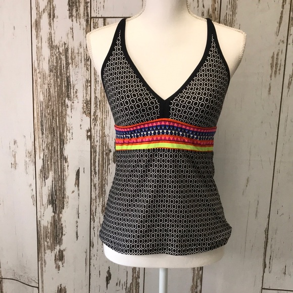 Jag Jeans Swim Jag Black And White Tankini Top Poshmark